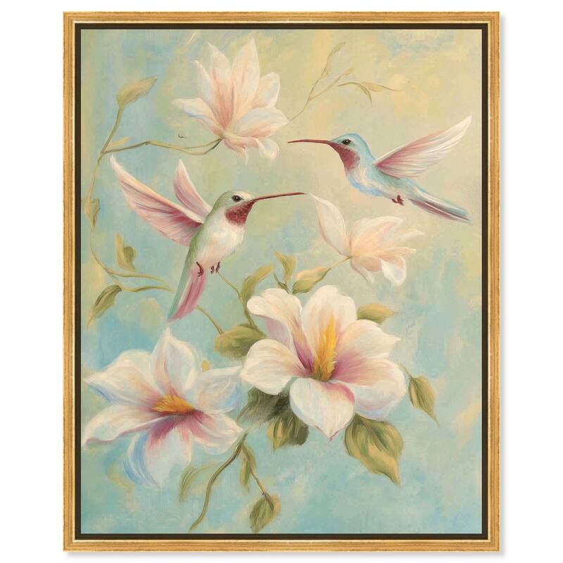 Sunbeam Sippers III Canvas by Art Remedy - Gold - 36" x 45"