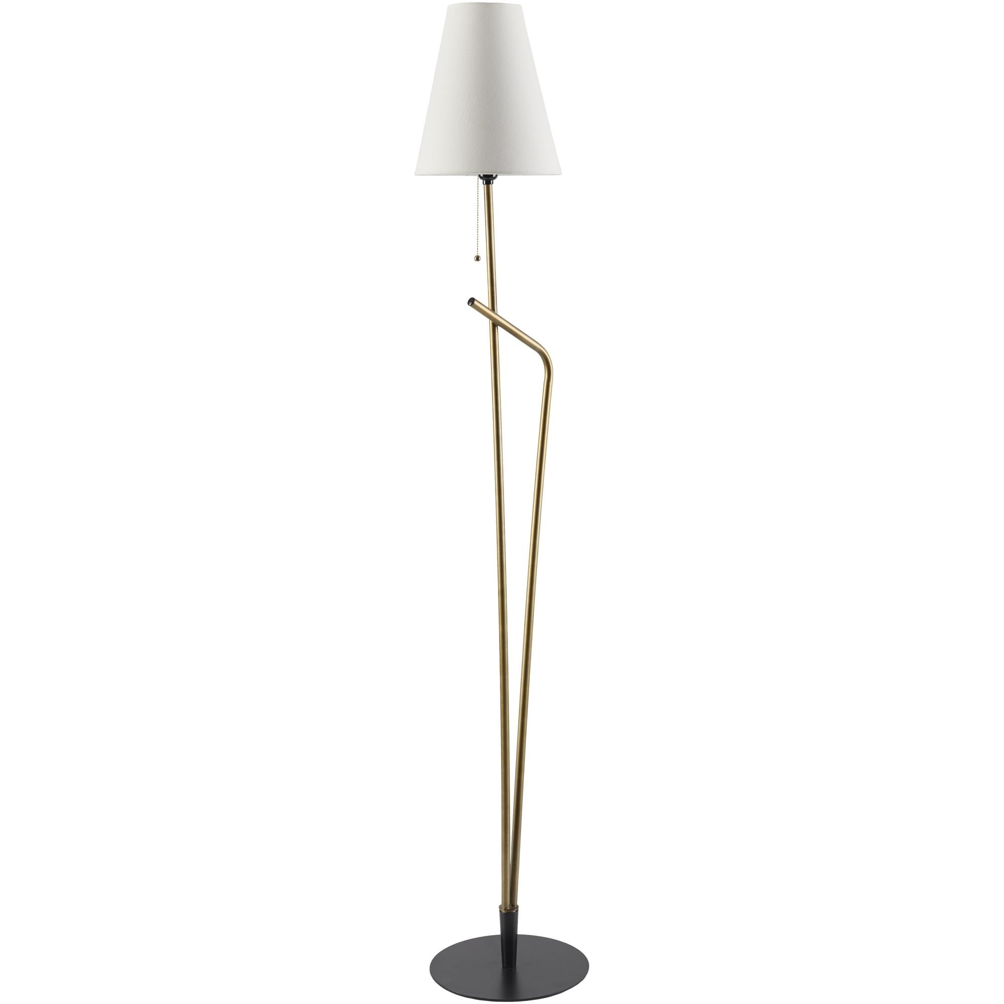 Livabliss Sorano Modern Accent Floor Lamp - 65"H x 11"W x 11"D
