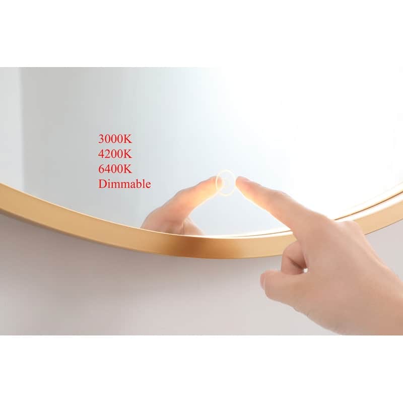 Indigo Home 48 inch LED mirror with adjustable color temperature