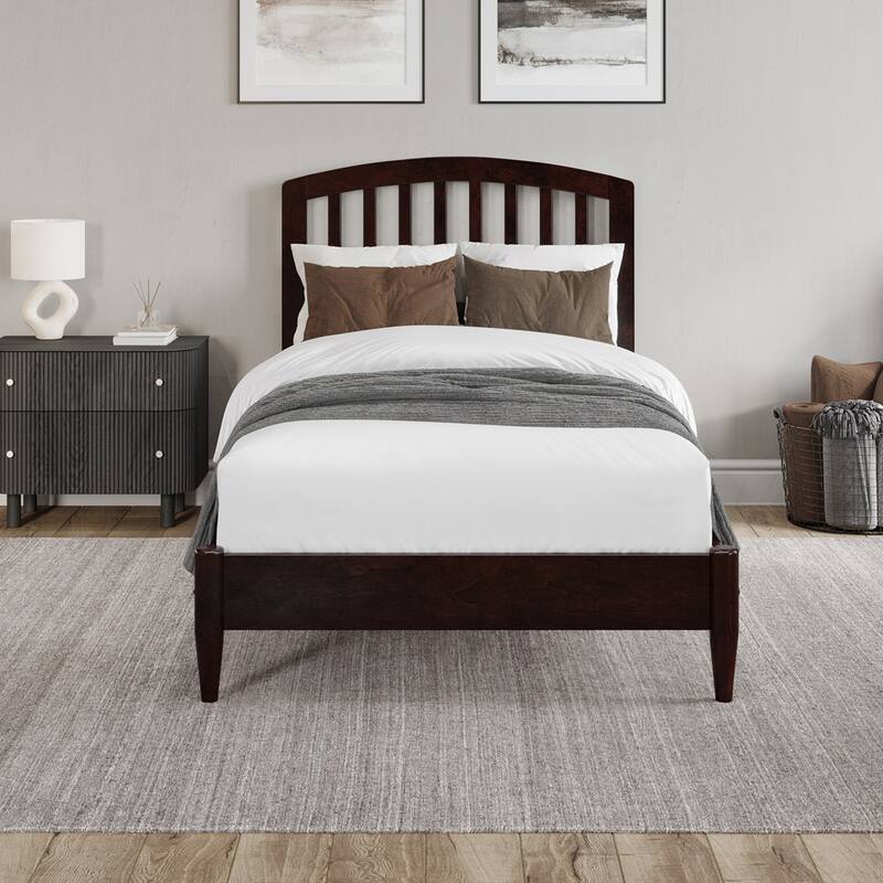 Quincy Solid Wood Low Profile Platform Bed