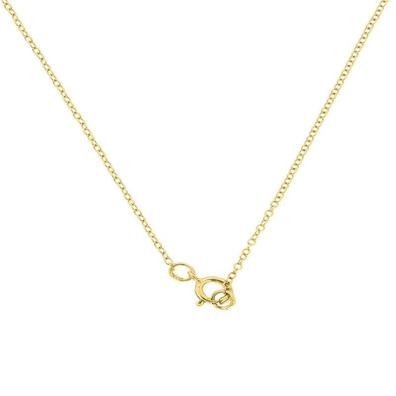 Victoria Townsend Gold Plated Cubic Zirconia Palm Tree Pendant-18"