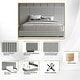 preview thumbnail 16 of 17, CraftPorch Simple Luxury 4-piece Bedroom Set