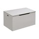 preview thumbnail 1 of 8, Badger Basket Flat Bench Top Toy and Storage Box - White