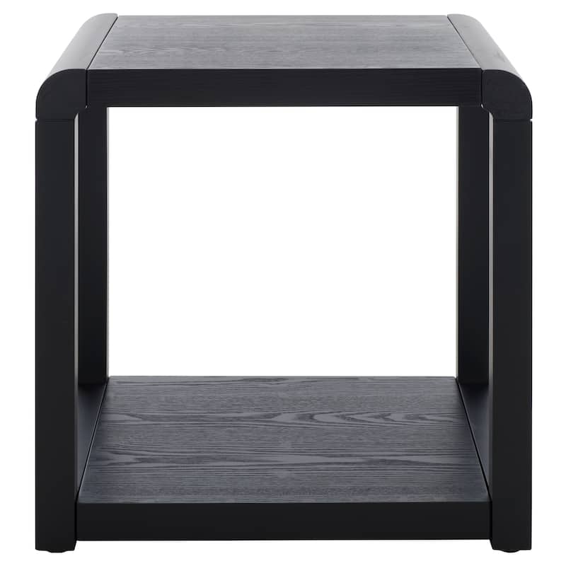 SAFAVIEH Home Omara 2 Tier Side Table - 20"W x 20"D x 20"H