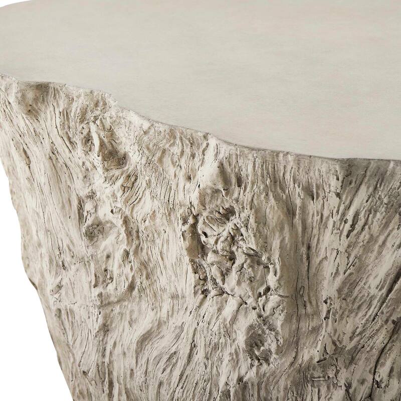 Uttermost Oakmont White Outdoor Side Table