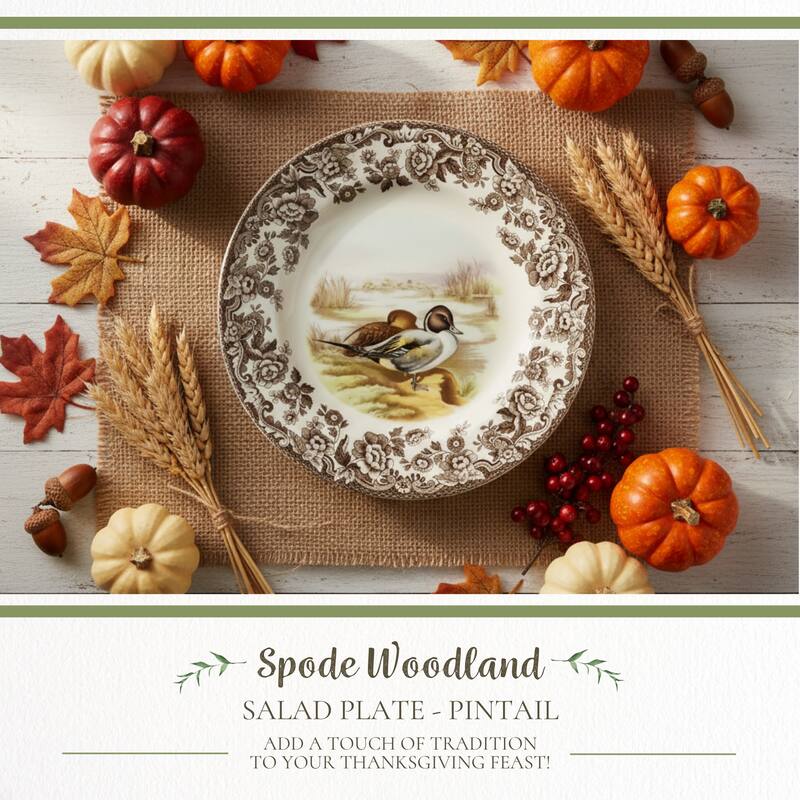 Spode Woodland Salad Plate