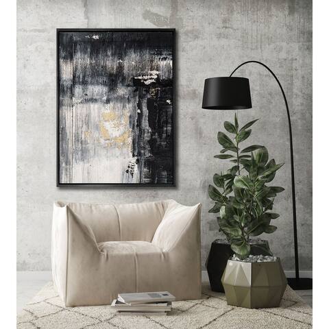 John Beard Collection's "City Lights" on Giclee Canvas Hand Embellished Art