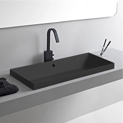 Nameeks Teorema 2 Rectangular Ceramic Drop In Sink