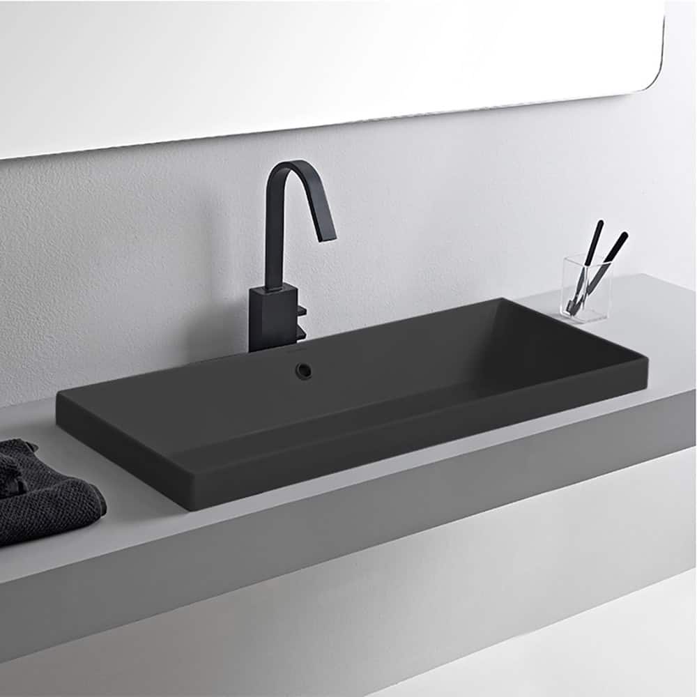 Nameeks Teorema 2 Rectangular Ceramic Drop In Sink