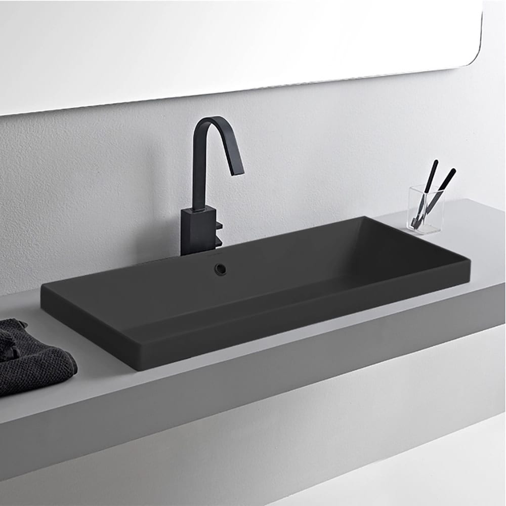 Nameeks Teorema 2 Rectangular Ceramic Drop In Sink