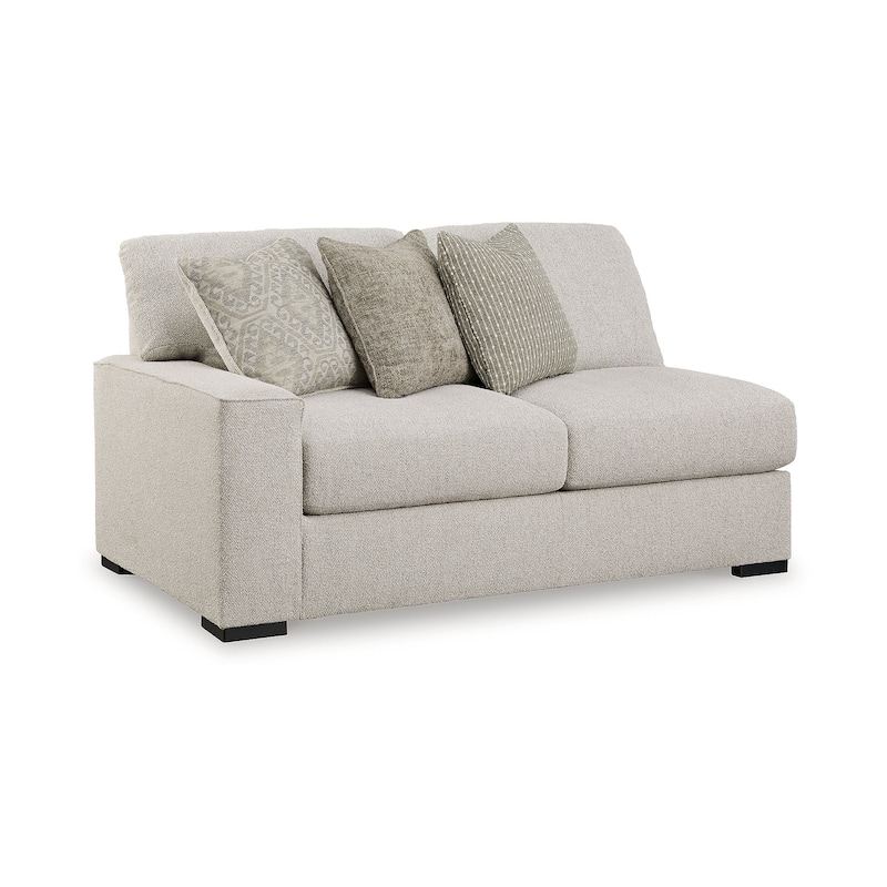 Signature Design by Ashley Ballyton Beige 3-Piece Sectional - 127.5" W x 127.5" D x 42" H