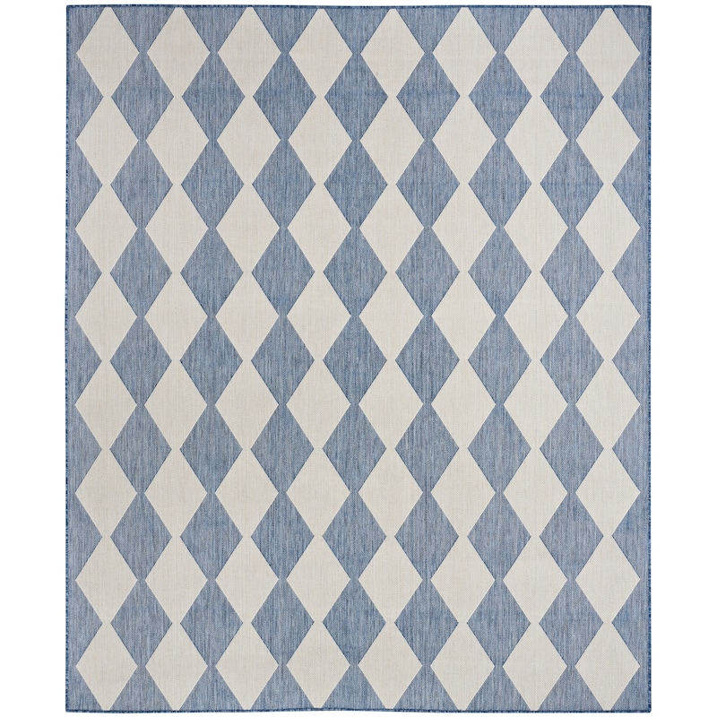 Nourison Positano Indoor/Outdoor Geometric Area Rug
