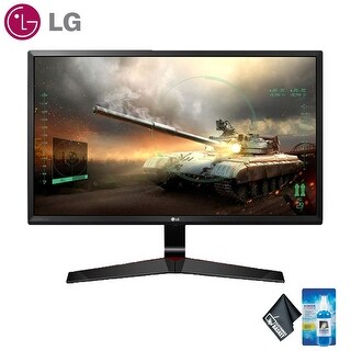 Shop Lg 27 16 9 Ips Gaming Monitor Bundle Overstock 28165281 Black
