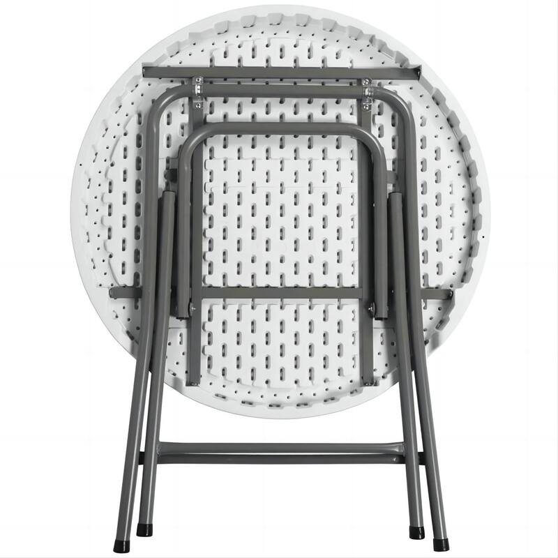 32'' Portable Folding Circular Table