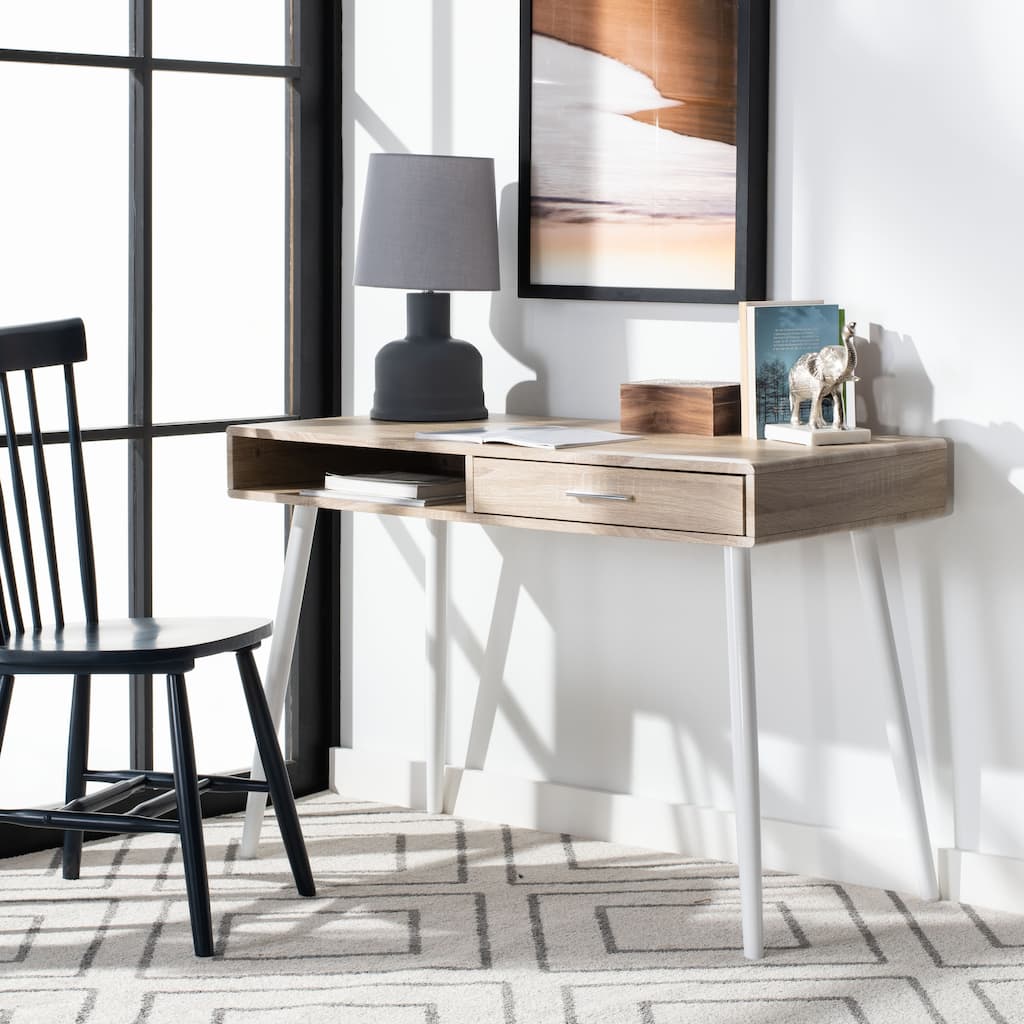 SAFAVIEH Zeta Mid-Century Modern Desk