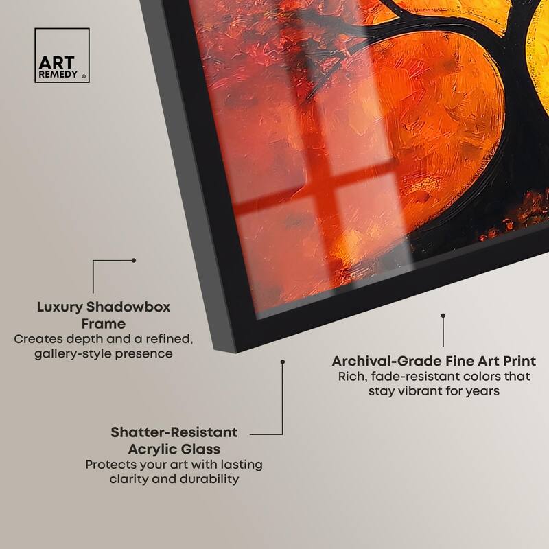 Tree of Opposites I Shadowbox by Art Remedy
