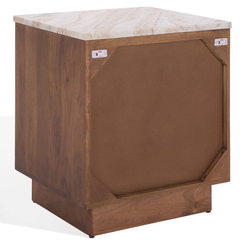 SAFAVIEH Couture Paxter Marble Top Nightstand