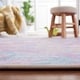 preview thumbnail 9 of 13, SAFAVIEH Kids Playhouse Machine Washable Slip Resistant Rachida Rainbow Rug