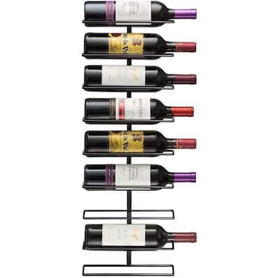 Wall Mount Wine Rack - 10.25"D x 3"W x 28"H