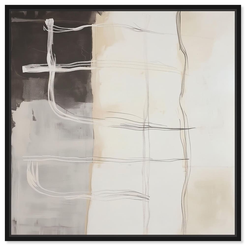 Gestural Glyphs I Canvas by Art Remedy