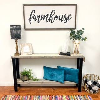 Del hutson top designs console table