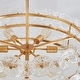 preview thumbnail 5 of 9, KAWOTI 6-Light Drum Glass Chandelier Pendant Lights