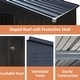 preview thumbnail 13 of 44, VEIKOUS Outdoor Metal Storage Shed with Lockable Door and Air Vents for Garden