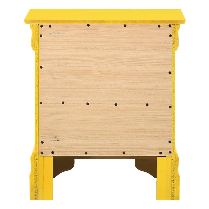 Louis Phillipe Traditional 2-drawer Wood Nightstand