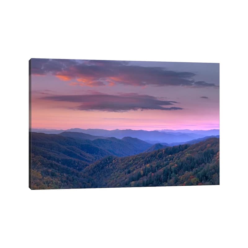 iCanvas "Newfound Gap, Great Smoky Mountains National Park, North Carolina" by Tim Fitzharris Canvas Print