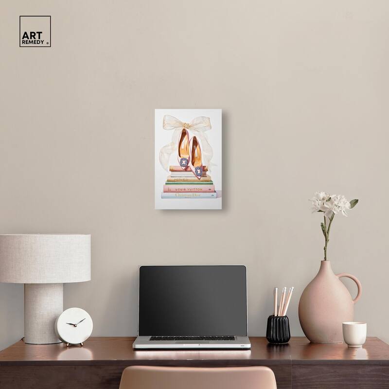 Designer Library Canvas by Art Remedy, Gallery Wrapped