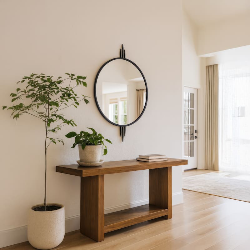 Varaluz Propaganda Round Wall Mirror