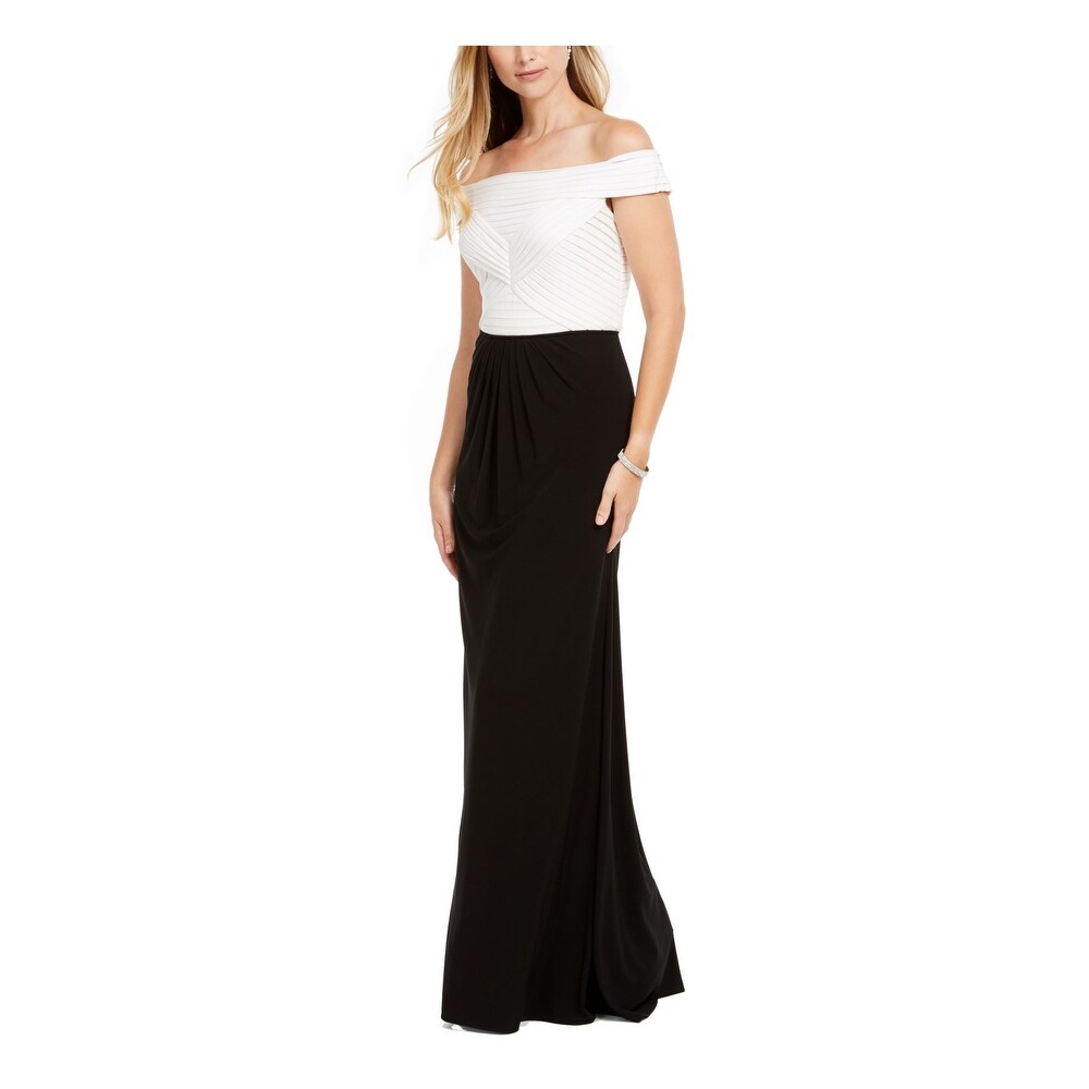 adrianna papell short white dress