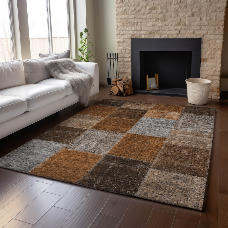 Premium Washable Super Soft Vintage Global Mayfield Rug