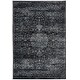preview thumbnail 41 of 52, SAFAVIEH Carnegie Luvinia Distressed Oriental Rug 5'1" x 7'6" - Dark Grey/Cream - Rectangle