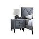 preview thumbnail 7 of 21, Velvet Gorgeous 1pc Nightstand for Bedroom Furniture