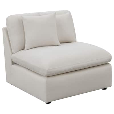Hobson Transitional Upholstered Armless Chair