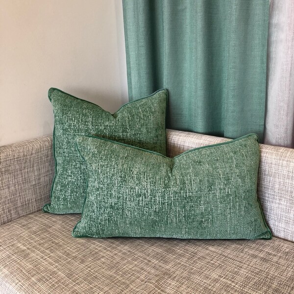 Chenille lumbar pillow online