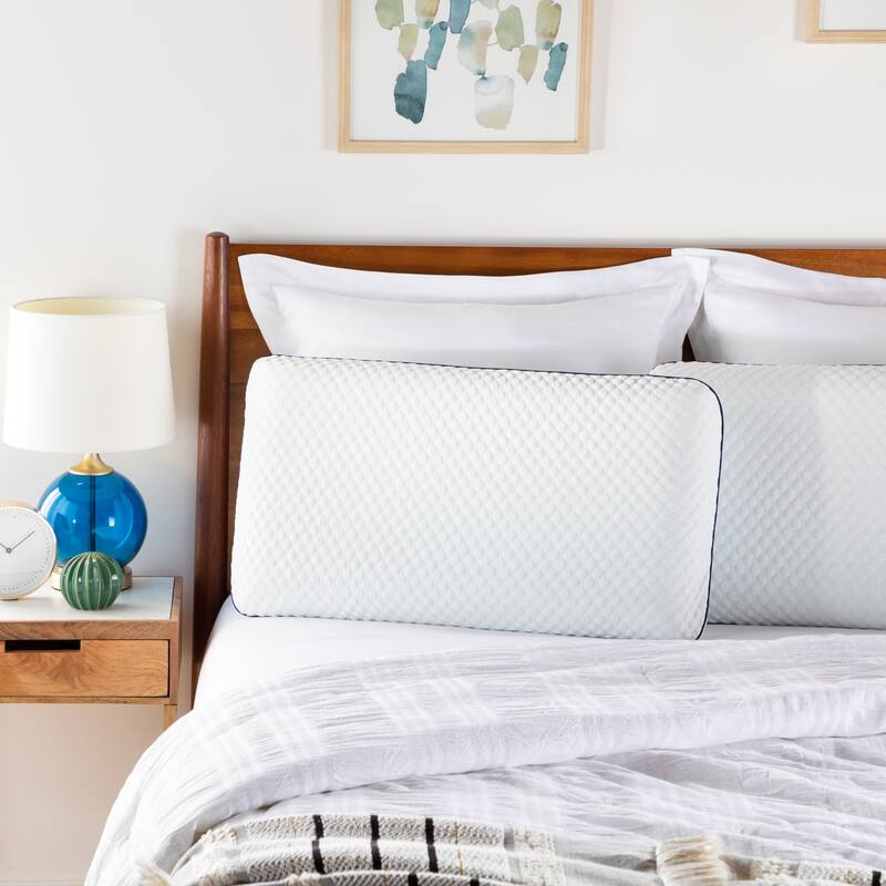 Linenspa Essentials AlwaysCool™ Gel Memory Foam Pillow