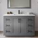 Option Dark Gray / Giotto Quartz Top / Matte Black