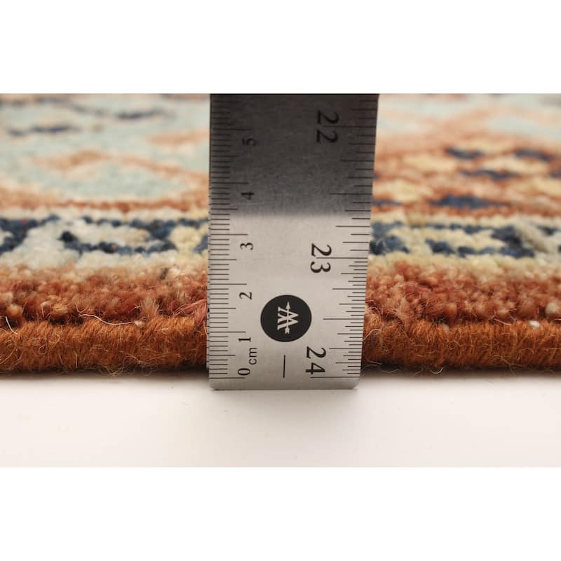 ECARPETGALLERY Hand-knotted Jules Serapi Copper Wool Rug - 5'5 x 8'0