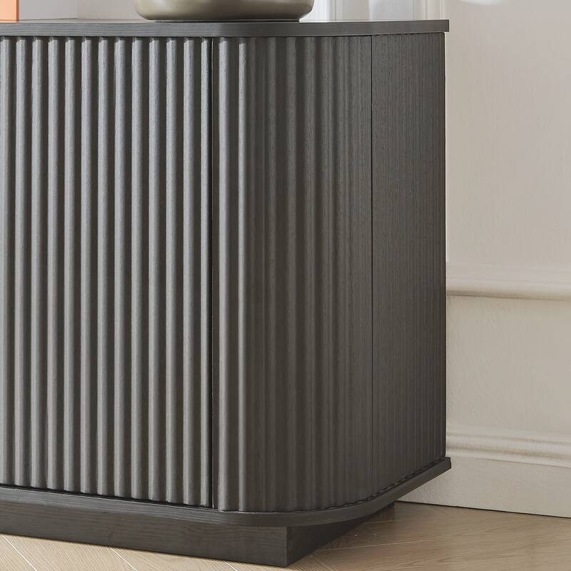 64-Inch Wavy TV Cabinet