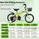 preview thumbnail 54 of 53, 18 Inch Sporty Kids Bike with Training Wheels and Stand Adjustable Saddle, Aged 5-10 years tall Height 39-49 inches