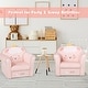preview thumbnail 5 of 8, Gymax Kids Lamb Sofa Children Armrest Couch Upholstered Chair Toddler - See Details