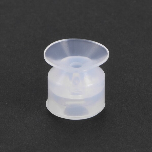 Crystal Clear Glass Colored Silicone Products with Suction Cups 10.4 Inches for You Xa 
