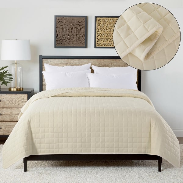 Velvet Trim Down Alternative Blanket On Sale Bed Bath & Beyond