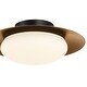 preview thumbnail 11 of 9, Minka Lavery 5625-L Zinola 15" Wide LED Semi-Flush Mount Ceiling