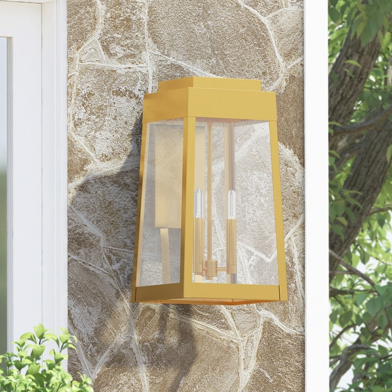 Livex Lighting 3-Light Outdoor Wall Lantern, 20858