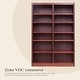 preview thumbnail 10 of 15, Concepts in Wood Double Wide Wood Bookcase, 12 Shelf, 84 inch Tall