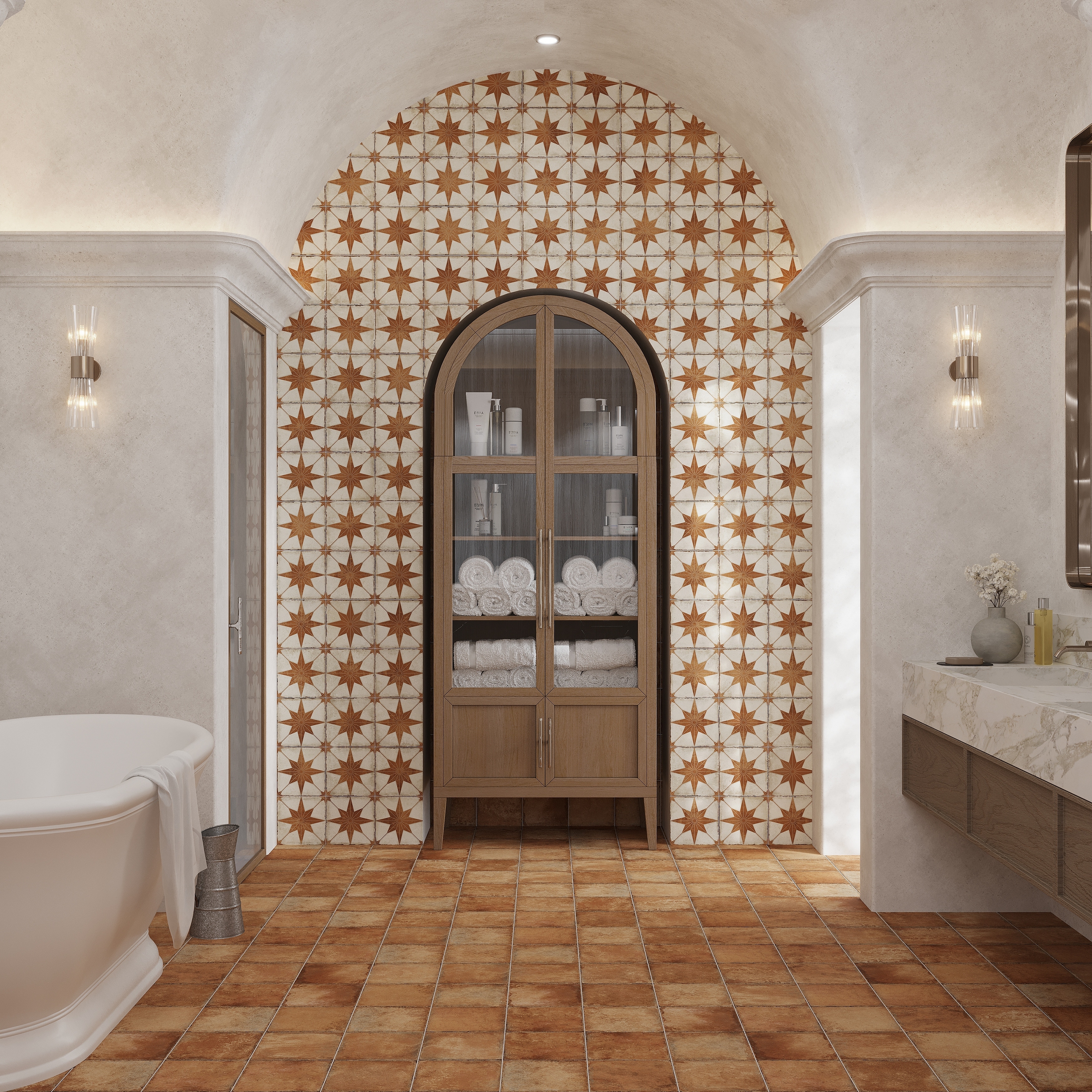 Faenza-8x8-Terracotta-