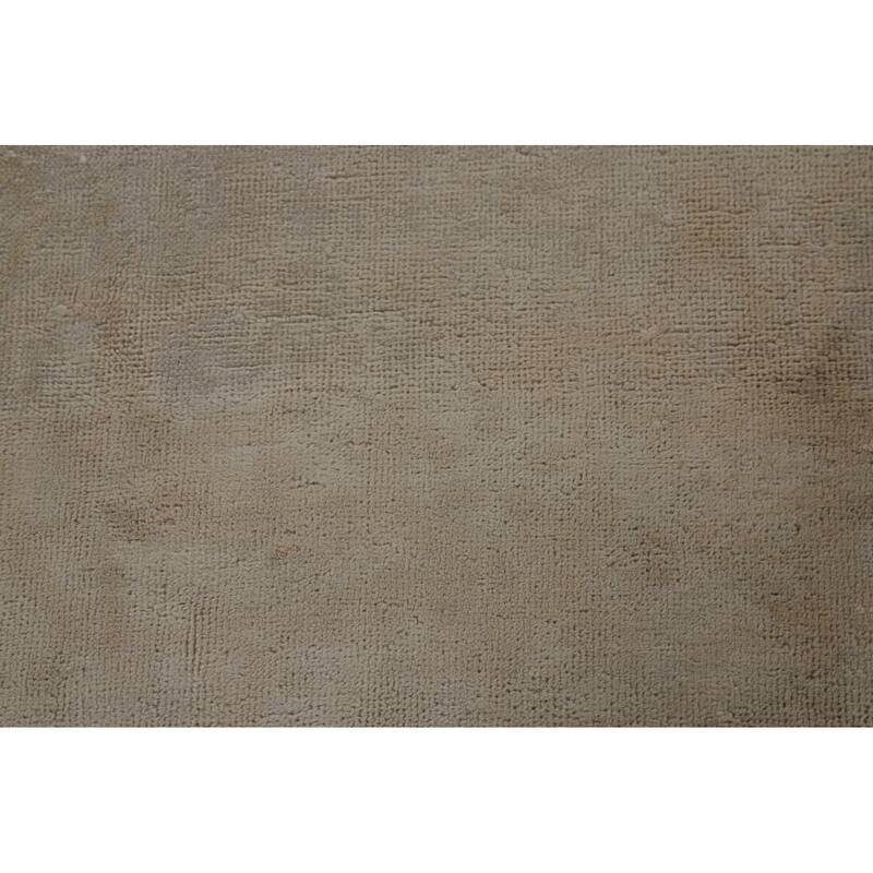 Distressed Tabriz Persian Vintage Rug Bedroom Handmade Wool Carpet - 6'6" x 10'4"
